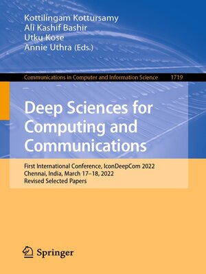 cover image of Deep Sciences for Computing and Communications